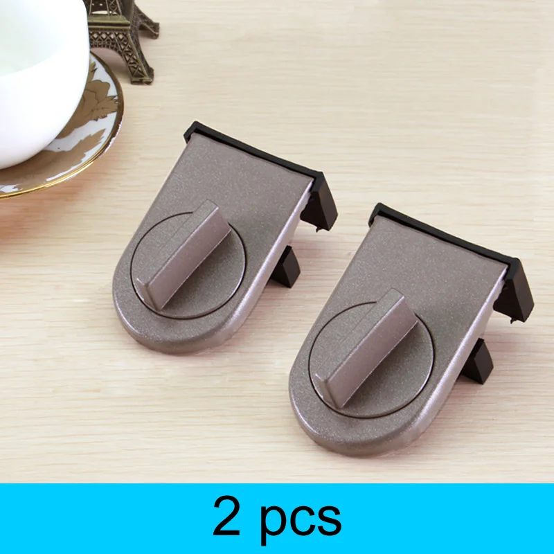 2 pcs Натуральная Vaknz скользящий стопор ремня накладки и замки на двери защита дверей замок с защитой от краж скользящие окна двери Безопасность детей малышей - Цвет: 2 pcs