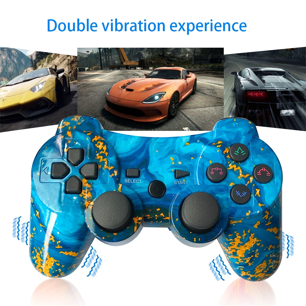 K ISHAKO Противоскользящий силиконовый чехол для sony PS3/PS2 для Dualshock control ler Joypad геймпад джойстик Управление и ручка