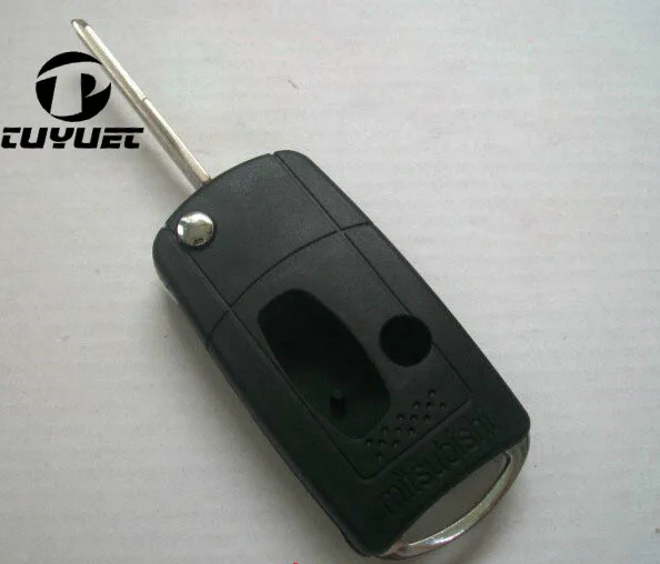 3 Button Right Blade Mitsubishi Lancer-EX Outlander Graqndis  Modified key shell  (17)-1