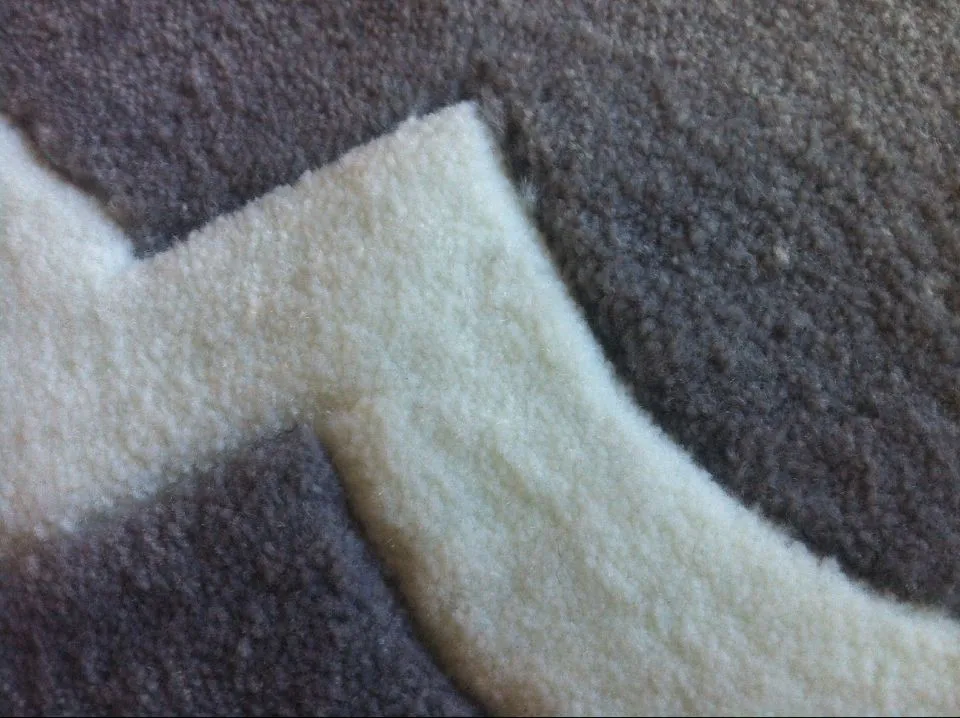 Современная мода серый узор утолщаются акриловые гостиная большой ковер прикроватная тумбочка для спальни может быть настроен ползающий ребенок коврик