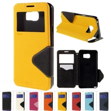 For Samsung Note 5 Case ROAR KOREA Diary View Kickstand Flip Leather Cover Shell for Samsung Galaxy Note 5 With Retail Package