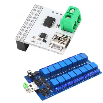 

Multi-Functional 16 Channel DC 5V USB Relay Module Switch Control By Computer USB Relay Module Switch