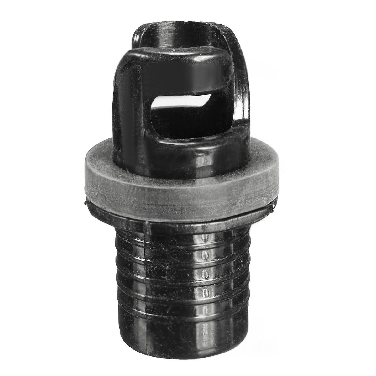 Mayitr 1Pcs Kayak Inflatable Boat Air Foot Pump H-R Valve H-R Hose Adapter Water Sports Rowing Boats Accessories Black