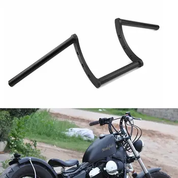 

Motorcycle Handlebar 1" Z Drag Bars Black For For Sportster XL883 XL1200 Dyna Bobber Triumph Custom