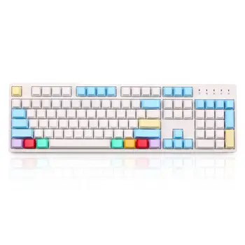

KBDfans new arrival cherry profile pbt keycap for mechanical keyboard blank pbt keycap 104 keys