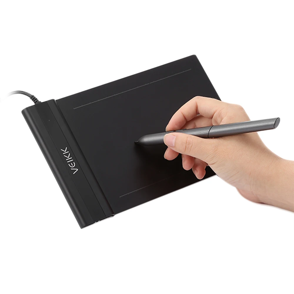  Tableta de dibujo Digital de veekk 5080LPI 4x6 pulgadas de escritura de pintura de tablero gráfico 