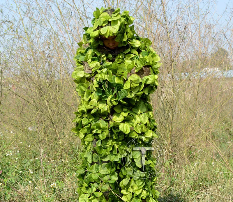 TTGTACTICAL охотничий костюм для охоты Realtree Leaves клееный 3D легкий дышащий Камуфляжный охотничий костюм для джунглей
