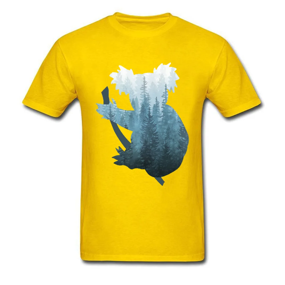 Misty Forest Koala Bear_yellow