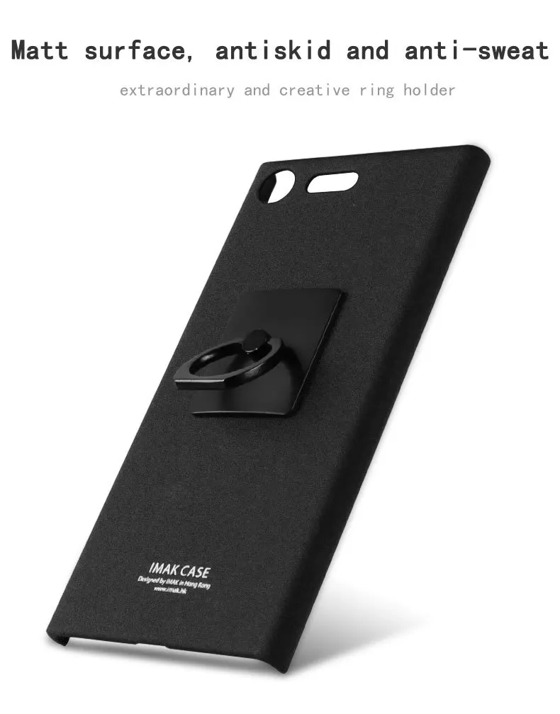 Для sony Xperia XZ Премиум чехол IMAK матовый пластиковый чехол на заднюю панель для sony Xperia XZ Premium 5,5 дюймов с защитой экрана