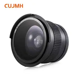 CUJMH Lightdow 52 мм 0.35X рыбий глаз супер широкий формат Рыбий глаз объектив для Canon Nikon sony DSLR