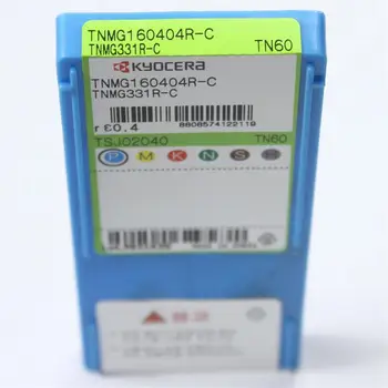 

TNMG160404R-C TN60 R0.4 10pcs/lot 100% Genuine High Quality Kyocera Tools Cermet Lathe Tools TNMG160404R-C TN60