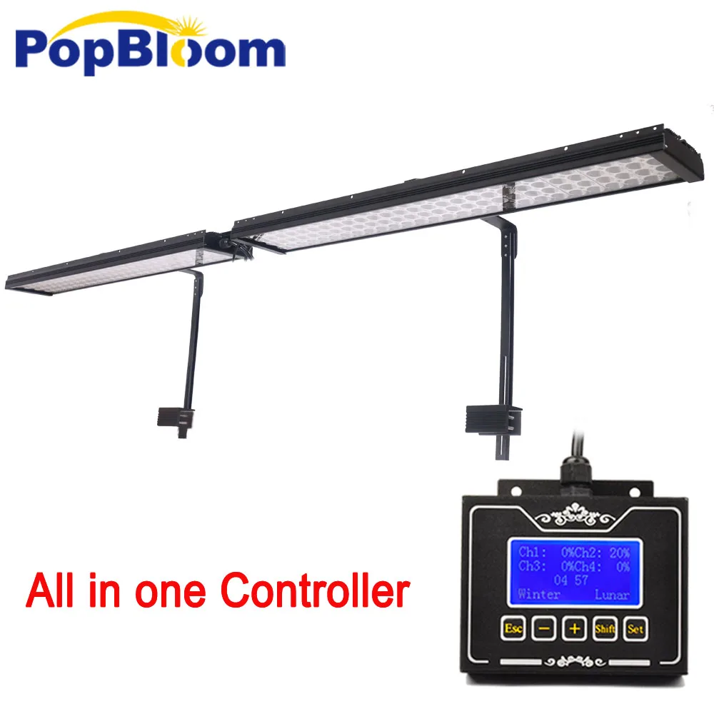 Buy 72" 180cm 6ft Full Spectrum Dimmable Aquarium LED