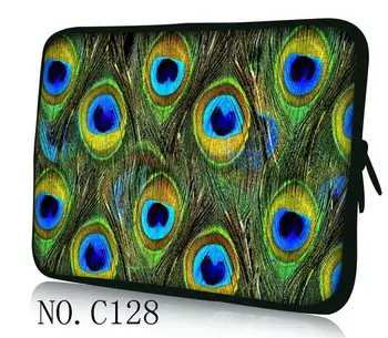 

Peacock Feather Laptop Sleeve Bag Case For Xiaomi Asus Dell HP Acer Lenovo Macbook Air Pro 11 12 13 14 15.4 15.6 17 Surface pro