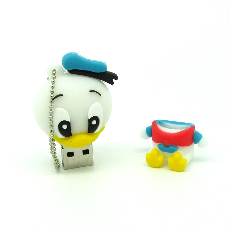 USB флеш накопитель в виде дональда дака 4/8/16/32 гб|donald duck usb|duck usbpendrive usb 2.0 |