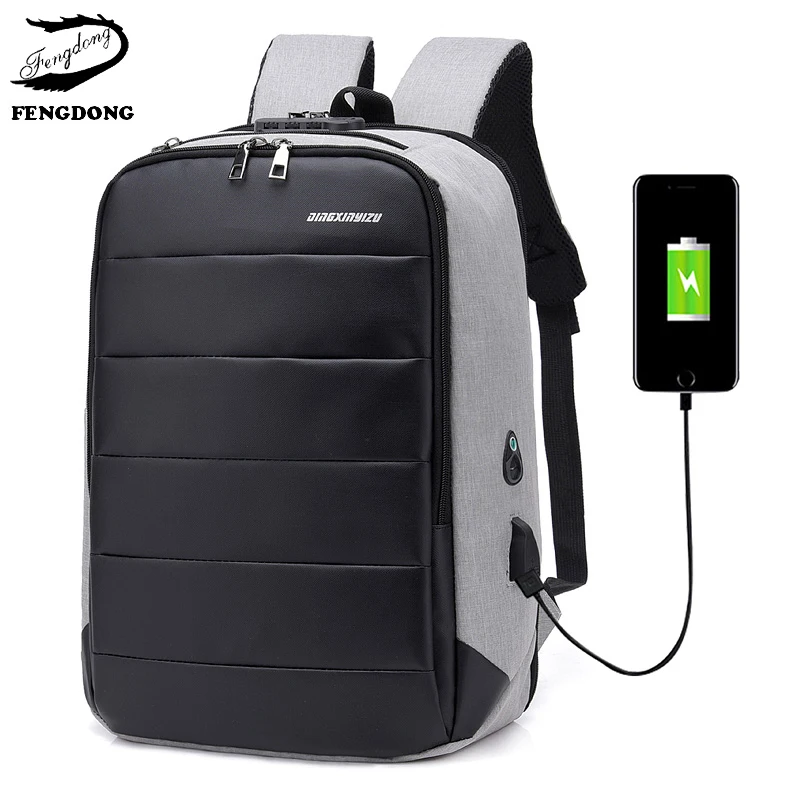 2019 nuevos hombres mochila de gran capacidad de 15 pulgadas portátil mochila impermeable Anti-robo de moda plegable mochila saco un dos plecak