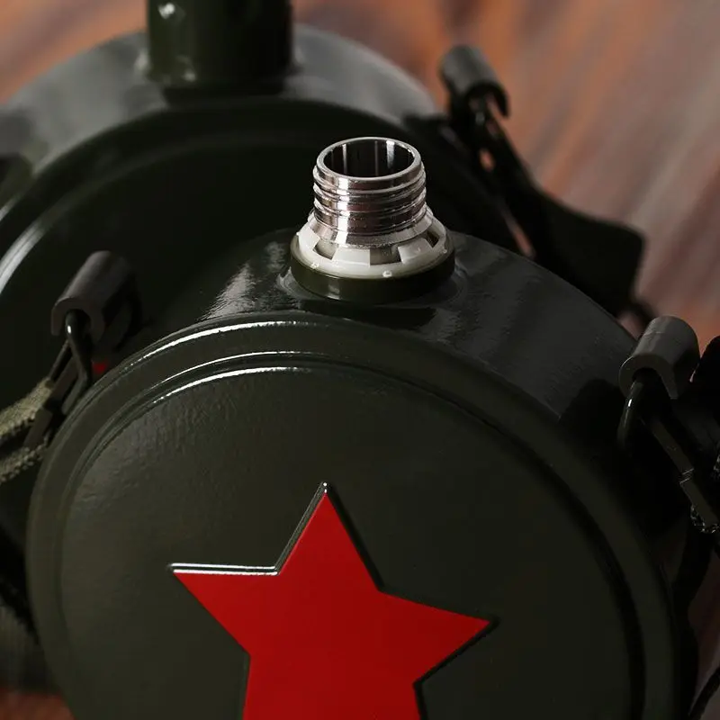 560/800ml Stainless steel 304 Hip Flask Camouflage military kettle sports outdoor Army Flagon Campi