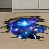 Creative 3D Universe Galaxy Wall Stickers For Ceiling Roof Self-adhesive Mural Decoration Personality Waterproof Floor Sticker ► Photo 2/4