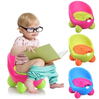 

Baby Portable Potty Cartoon Baby Toilet Seat Boys Girls Kids Potty Chair Cute Plastic Training Toilet Colorful Pot For Children