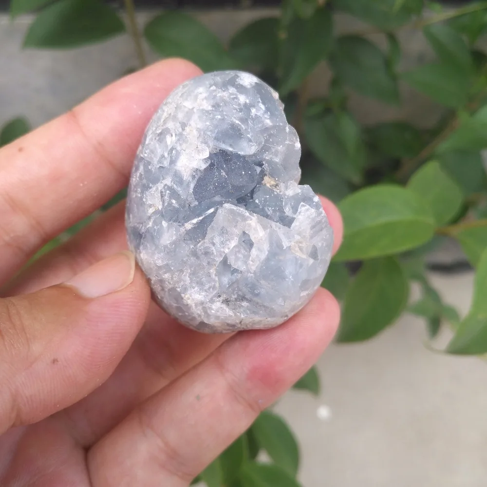 135g Natural blue celestite quartz Crystal Mineral Specimen in Stones
