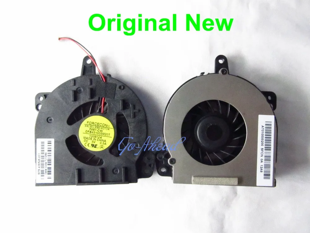 

New Brand Laptop CPU Cooler Fan For HP COMPAQ 500 510 520 530 540 Presario C700 A900 G7000 DFB451005M20T F687-CW DC 5V 0.50A