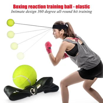 

Reflex Speed Training Boxing Reaction Training Ball Fighting Ball Boxing Head Band Decompression Fight Response Traini