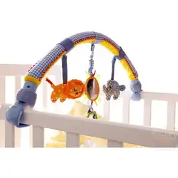 Кенгуру клип подлокотник + подвесные игрушки Детская кровать детская кровать клип погремушки плюшевые игрушки животных Слон-образный