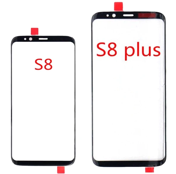 20pcs For Samsung Galaxy S8 Plus G950 G950F G955 Front Outer Glass Lens 5.8&quot Touch Screen Panel Repair Replacement Part | Мобильные