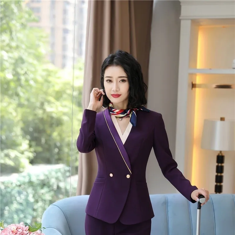

Uniform Styles Formal Blazers and Jackets Coat for Women Business Work Wear Long Sleeve Ladies Outwear Female Tops Clothes