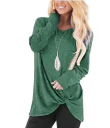 Горячая стильная женская футболка с длинными рукавами международная торговля кросс-Бордер горячая Распродажа 2018 новой осени и зимы kink jacket
