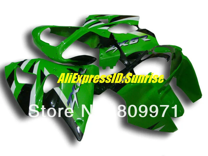 

Injection mold Fairing kit for KAWASAKI Ninja ZX6R 636 2000 2001 2002 ZX 6R ZX6R 00 01 02 ABS Green Fairings set+Gifts KL01