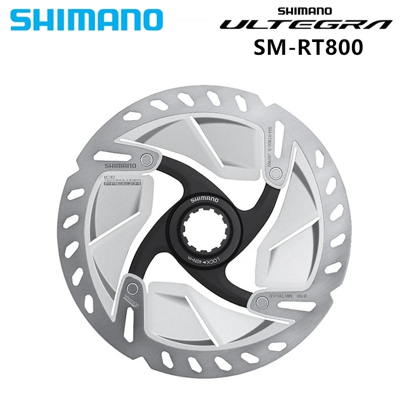 

Shimano Ultegra SM RT800 Ice-Tech Freeza Disc Centerlock RT800 ROTOR for Road Bike 140mm / 160mm Ultegra R8020/R8070