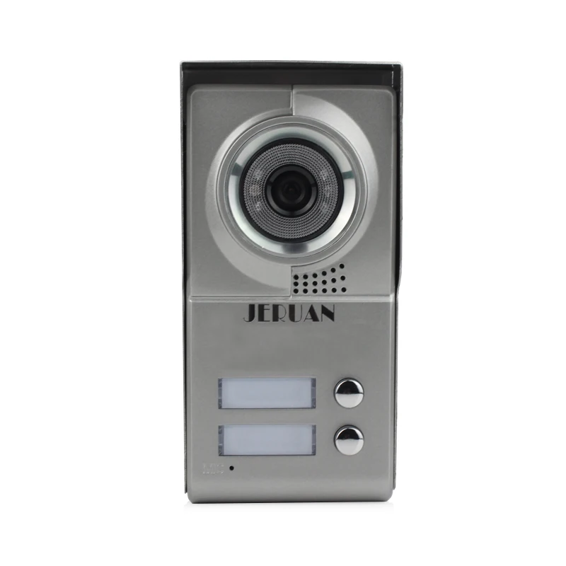 

JERUAN new metal multi-unit video door phone intercom system camera only in the outdoor +for two-families