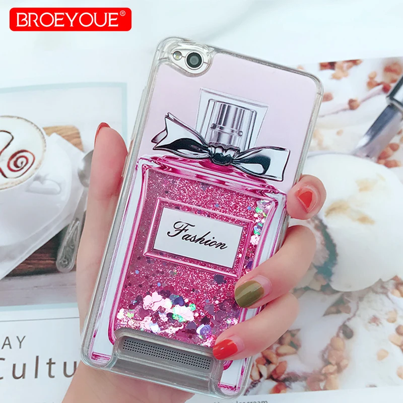 

Glitter Liquid Phone Case For Xiaomi Redmi 4X 4A 5 Plus S2 Note 4 4X 5 Pro Silicone TPU Soft Luxury Case For Xiaomi Redmi 6X 8