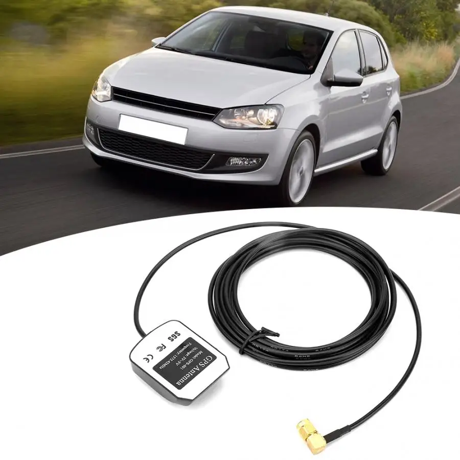 Автомобильный усиленный цифровой радиоприемник усилитель GPS сигнала антенна