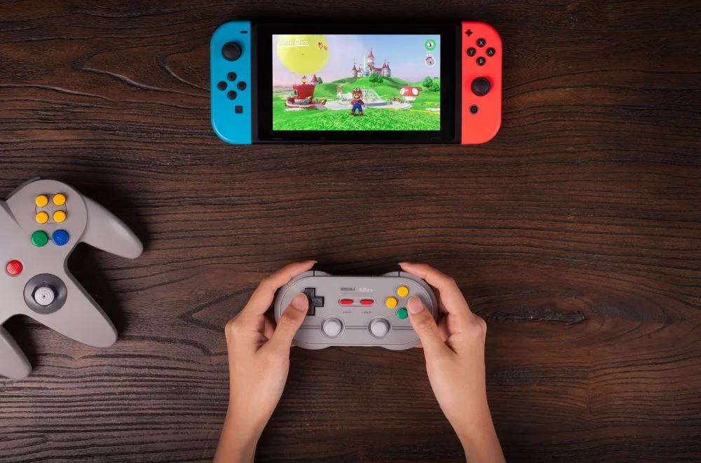 8BitDo N30 Pro2 Bluetooth геймпад беспроводной контроллер с джойстиком для nintendo Switch Windows macOS Android Raspberry PI