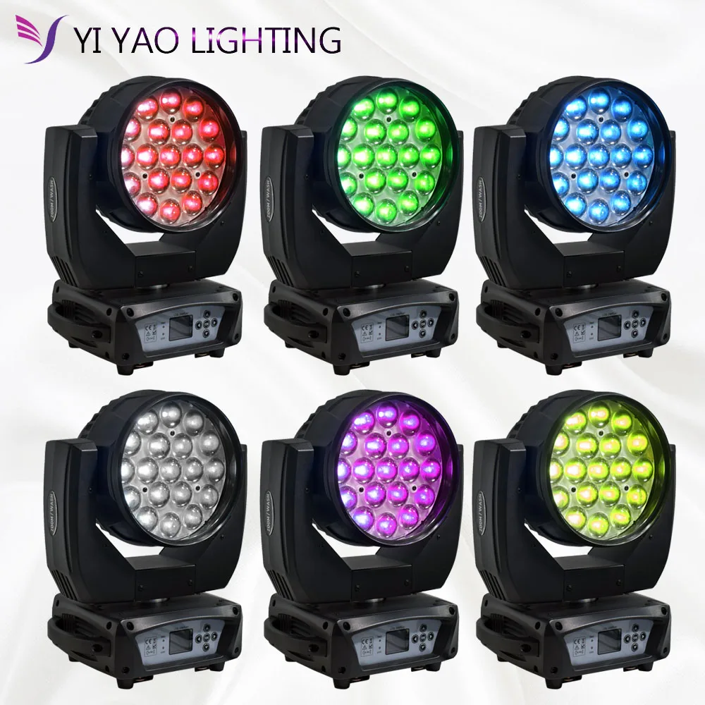 

Powerful LED 19x15W RGBW beam moving head dmx dj lighting for bar KTV Perfect for Mobile DJ, Party, nightclub