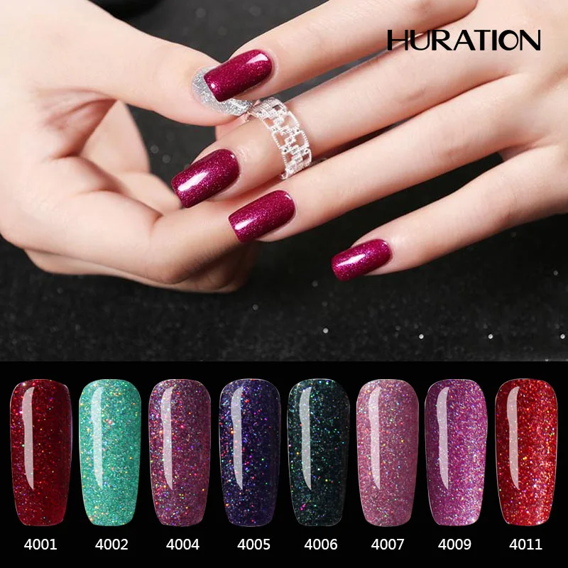 Huration Brand Neon Colors 7ml Gel Paint Neon Gel Nail Polishes Off Soak 19 Colour Rainbow Nail