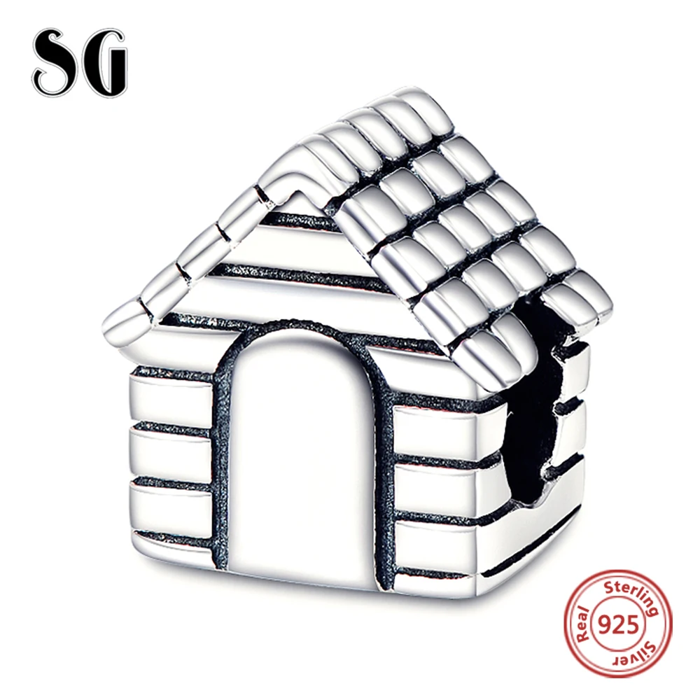

Silver Galaxy Bead 925 Sterling Silver Pendant Charm Beads House Fit Original Bracelet Necklace Wedding DIY Accessories Making