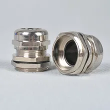 Из Металла Мощность шнур Кабельные вводы никелированный M20 1.5 PG13.5 x10