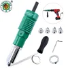 Jeu d'adaptateurs pour perceuse à Rivets, Kit adaptateur en aluminium massif de 2.4mm/3.2mm/4.0mm/4.8mm pour outil électrique écrou d'insertion sans fil ► Photo 1/6