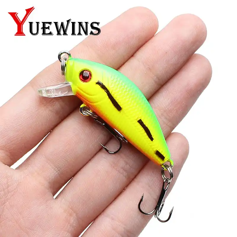 Fishing Lure 50 mm 0.7g Hard Artificial Bait Hook Wobbler Crankbait