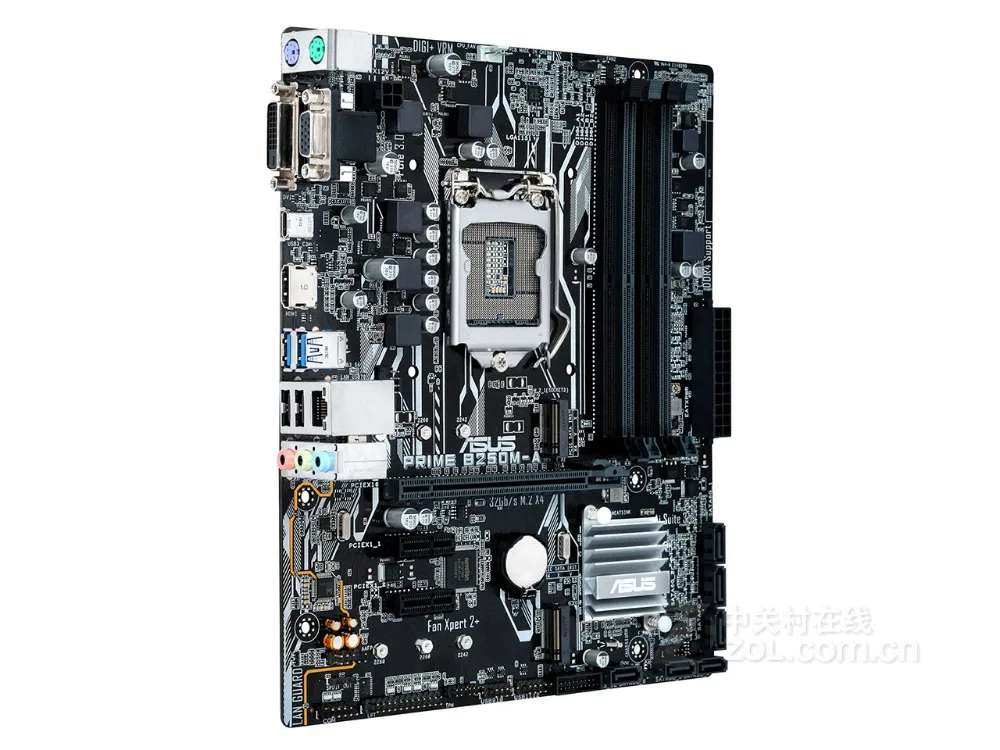 Asus премьер B250M-A рабочего Материнская плата B250 разъем LGA 1151 i7 i5 i3 DDR4 USB3.0 Micro-ATX