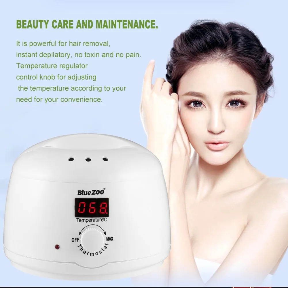 LCD Pro Wax Heater Hard Wax Warmer Electric Depilatory Wax Machine Body