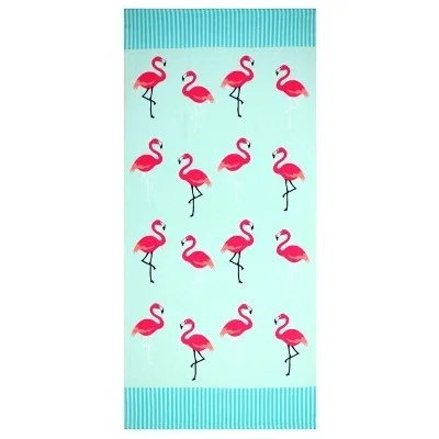 

2018 Flamingo Ice Cream Printed Large Men Women Summer Beach Towels Microfiber Bath Towel Camping Yoga Towels Bathroom 70*150cm