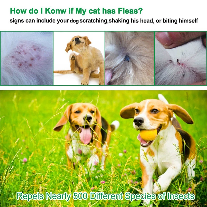 earth vibes flea and tick collar for pets