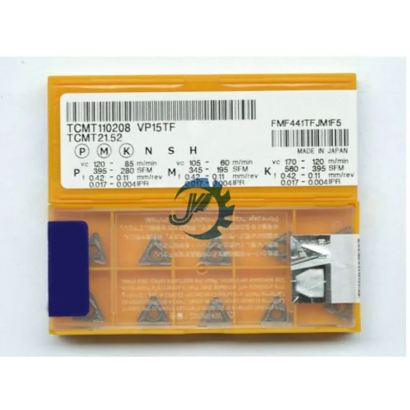 

TCMT110208 VP15TF / TCMT21.52 VP15TF CNC blade, lathe blade 10pcs