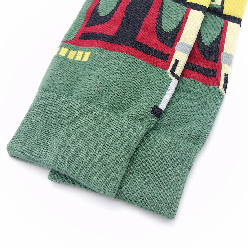 Носки для девочек Star Wars носки для мужчин Высокое качество удобные носки из хлопка Чубакка Чуи Известный фильм мультфильм скейт Баскетбол