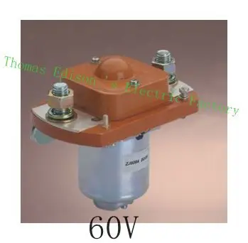 

ZJ600A NO (normally open) style Coil Voltage 60V 600A DC Contactor for motor forklift electromobile grab wehicle car winch
