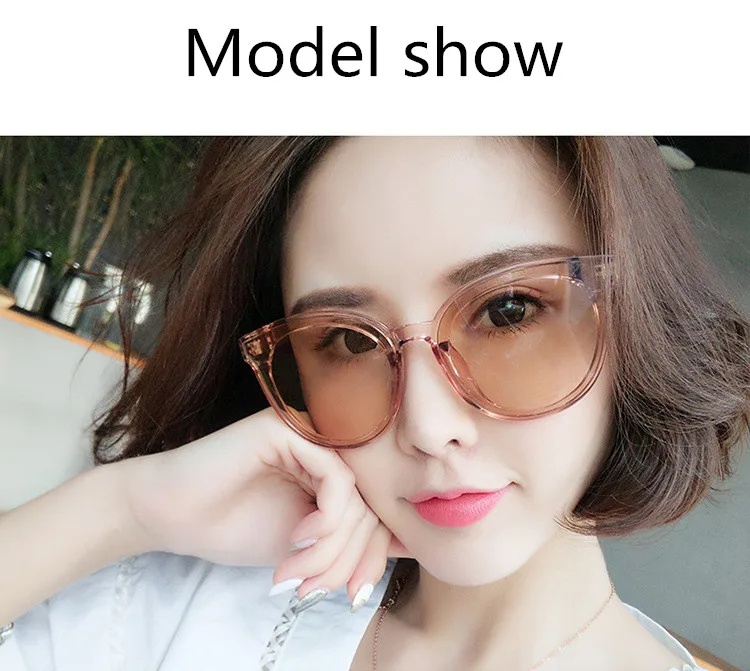 ASUOPnew transparent sunglasses high-end brand high-quality sunglasses men and women watch glasses multi-color UV400 sunglasses (6)
