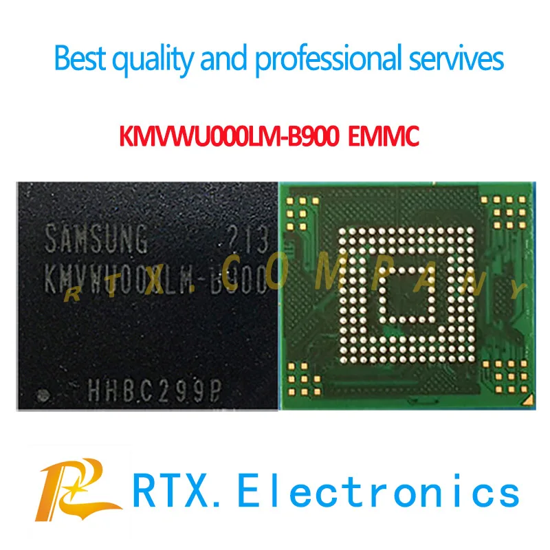 5 шт./лот оригинальная и новая модель BGA KMVWU000LM-B900 EMMC для XIAOMI/Samsung UFS EMCP Nand флэш-память